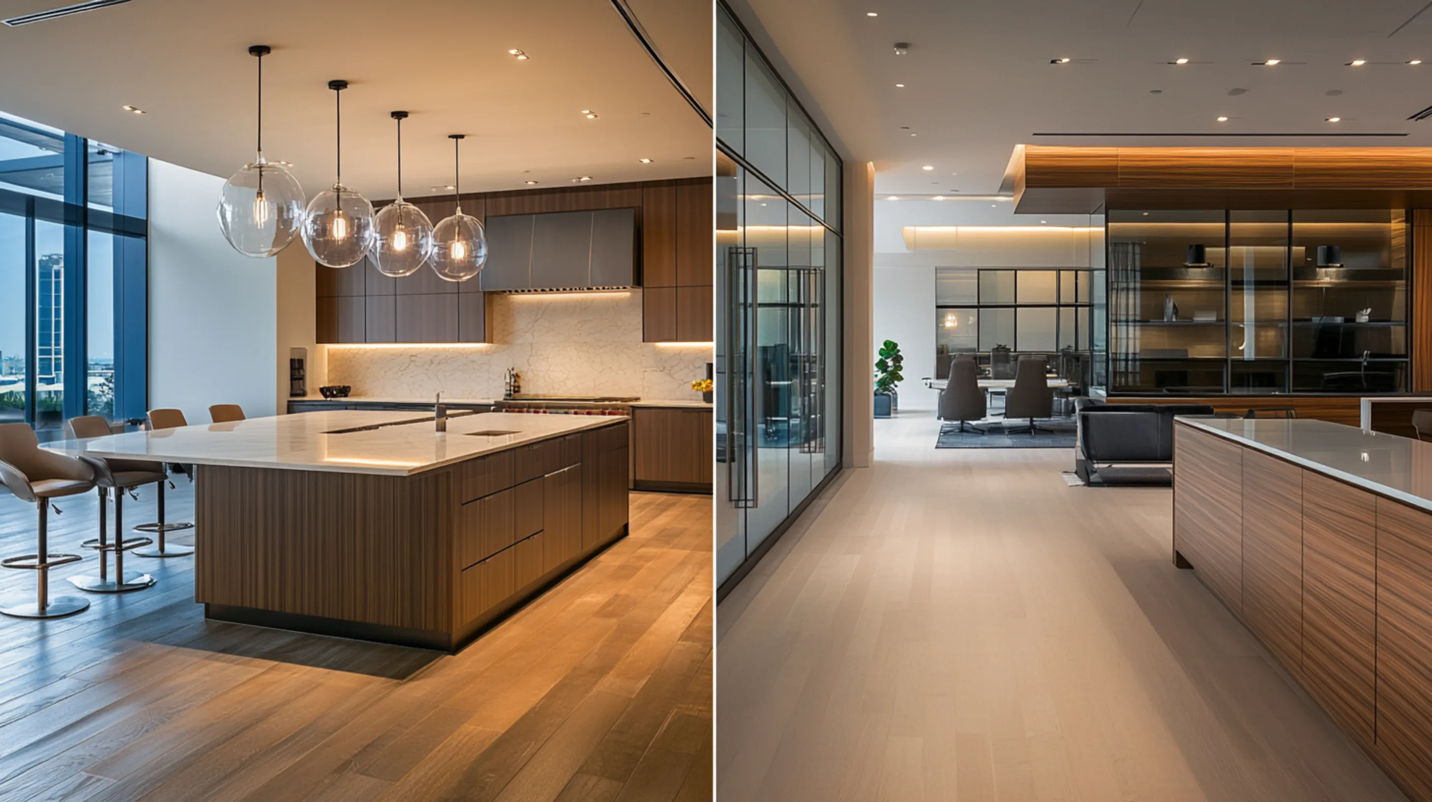 Professional remodeling and construction services showcase